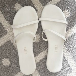 Tkees Gemma slides size 7 (cream)